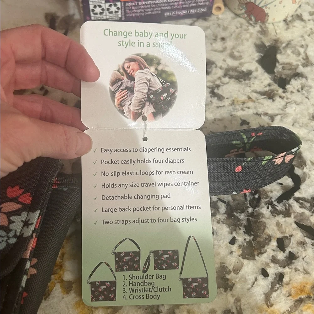 NWT Lillybit Diaper Clutch